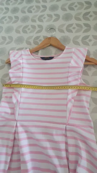 Vestido Niña Ralph Lauren Rayas Rosas