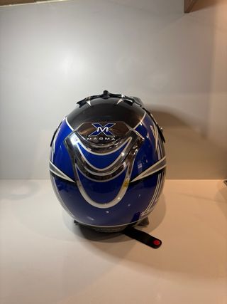 Casco Motocross Nitro Negro/Azul