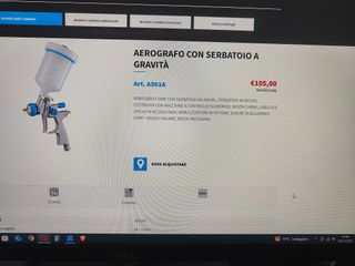 Pistola per verniciare professionale