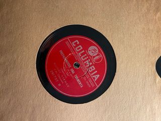 Dischi in bachelite per grammofono