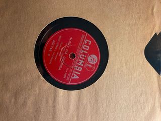 Dischi in bachelite per grammofono