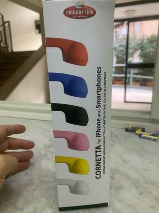 Cornetta telefonica Cellular Line vintage