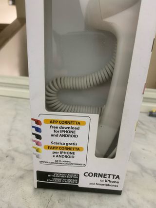 Cornetta telefonica Cellular Line vintage