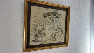 Dibujo Original J. Sánchez Merino - Ávila