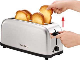 Tostadora Moulinex Classic 1400W ranuras largas