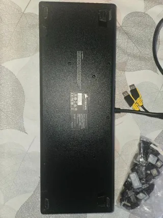 Teclado Mecánico Corsair STREAFT Negro/Rojo