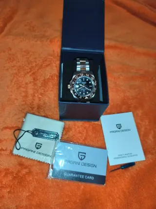 Reloj Pagani Design Hombre Oro/Plata