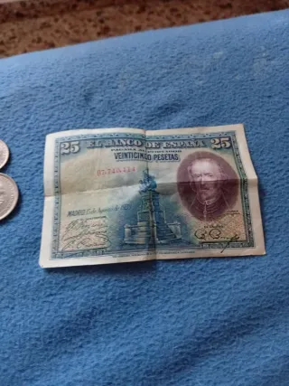 Lote de monedas antiguas de España