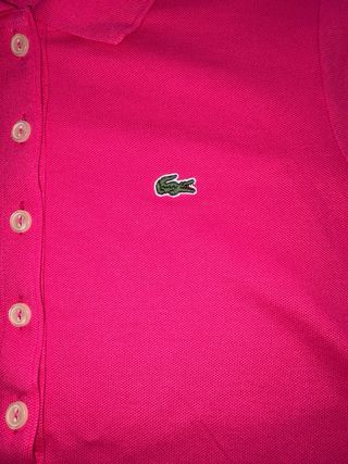 Polo Lacoste Donna Rosa Taglia M