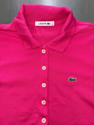 Polo Lacoste Donna Rosa Taglia M