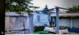 Caravana con avance y cocina