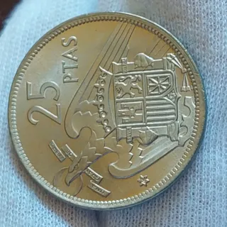 Moneda 25 Pesetas Francisco Franco 1957*74*S/C