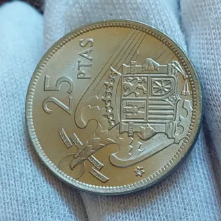 Moneda 25 Pesetas Francisco Franco 1957*74*S/C