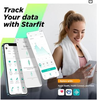 Báscula Digital Inteligente RUNSTAR con App