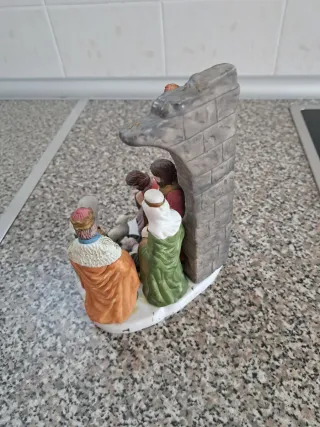 Belén Navideño Figuras Resina