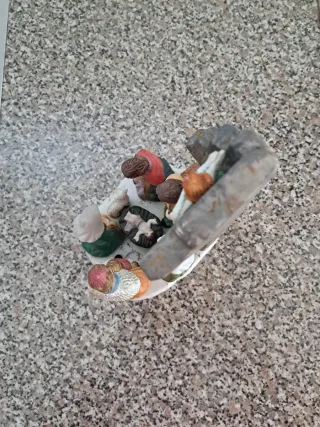 Belén Navideño Figuras Resina
