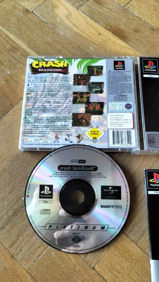 Crash Bandicoot PS1 Platinum