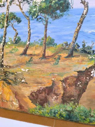 Cuadro Azuquita - Paisaje Marino