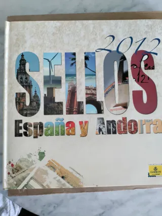 Libro Sellos España y Andorra 2012