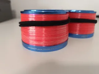 2 Bobinas rely cónicas azules