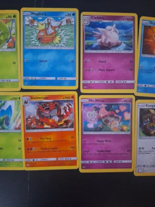 12 Cartas Pokemón