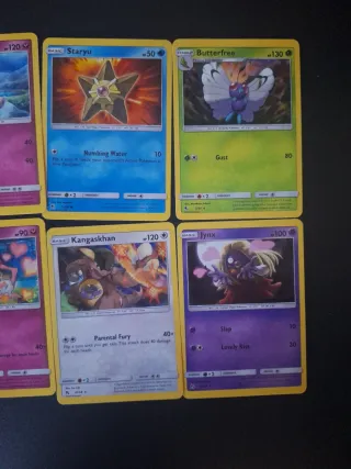 12 Cartas Pokemón