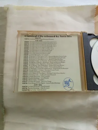 CD Mozart Idomeneo  Luciano Pavarotti 2 CD