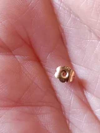 Pendientes oro perlas y circonitas. Semana Santa