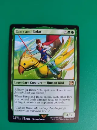 Carta Magic The Gathering Final Fantasy Fenrir