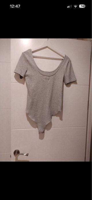 Body gris talla L