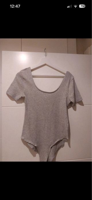 Body gris talla L