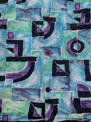 Camisa Vintage Estampada Talla L