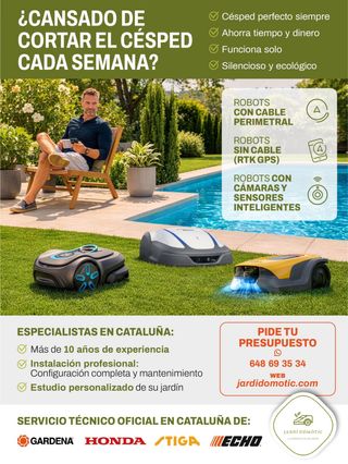 Robot cortacésped Jardidomotic