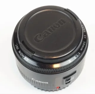 Vendo,por cambio de sistena, IMPECABLE,Canon EF 50