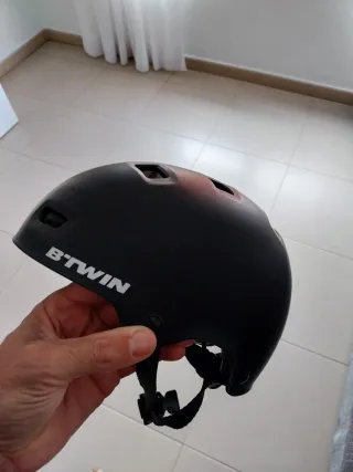 Bicicleta infantil B-PRO azul y naranja