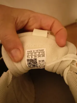 Zapatillas Adidas Samba OG Beige/Blanco T.39.5