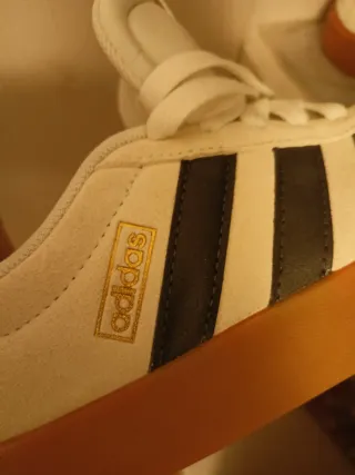 Zapatillas Adidas Samba OG Beige/Blanco T.39.5