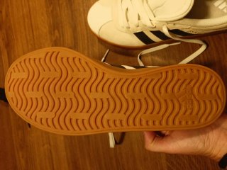 Zapatillas Adidas Samba OG Beige/Blanco T.39.5
