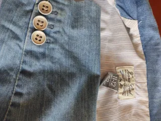 Cazadora vaquera niña