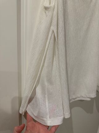 Top tirantes blanco Mango Talla M