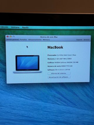 MacBook Pro 2008 Intel Core 2 Duo