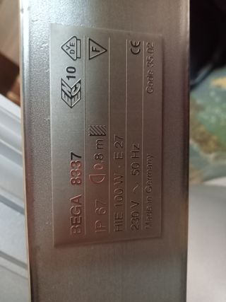 Foco BEGA 8337 Plata