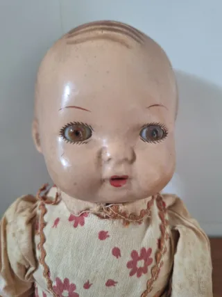 Muñeca antigua de trapo