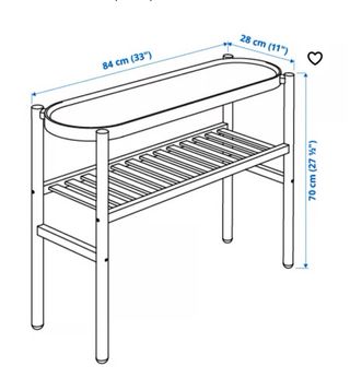 Estantería SATSUMAS IKEA Bambú/Blanco