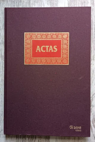Libros de Actas y Registro de Socios