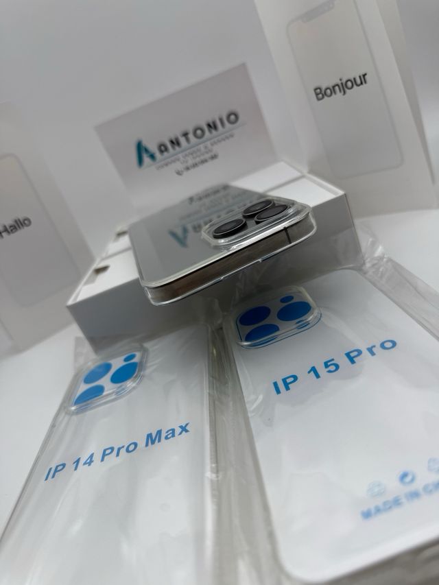 Funda transparente iPhone