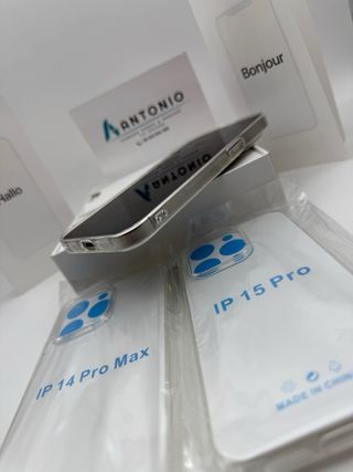 Funda transparente iPhone