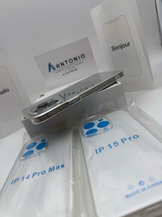 Funda transparente iPhone