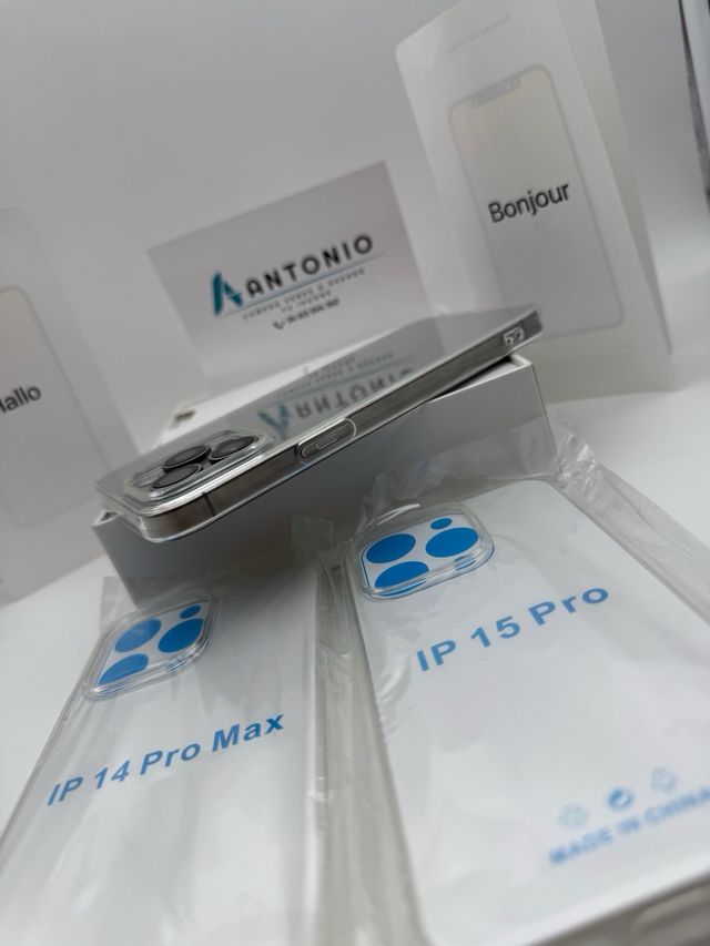 Funda transparente iPhone