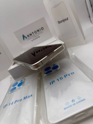 Funda transparente iPhone